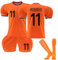 Holland 24 Fußball Trikot, Holland Hause/Auswärts Fußball Trikot für Kinder Erwachsener, Fussball Trikots Shorts und Socken Anzug Jungen Herren