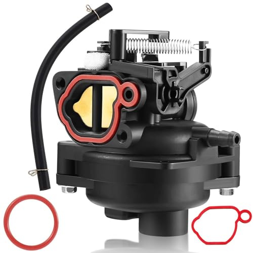 799584 Carburatore per Briggs & Stratton TB110, TB200, 09P702, 103M02, 550EX, 625EX, 675EX, 725EXI, Carburatore per Motore Decespugliatore 163cc Sostituire per 594058 594057 57 57 92361 594529