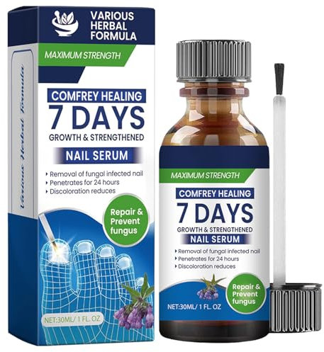 Fungal Nail Treatment, 30ML Growth & Strengthened Nail Serum, 24 Hour Deep Penetration,Toenail Fungus Treatment Extra Strong, Anti Toe Nail Fungus Treatment for Toenail, Fixes Discolored Nails