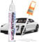 Inpumo Lackstift Weiß, Schnelles und Einfaches Ausbessern von Autokratzern im Autolack, 2-in-1-Reparatur von Autolackkratzern, Autokratzerentferner für Tiefe Kratzer 12ML (1 pack)