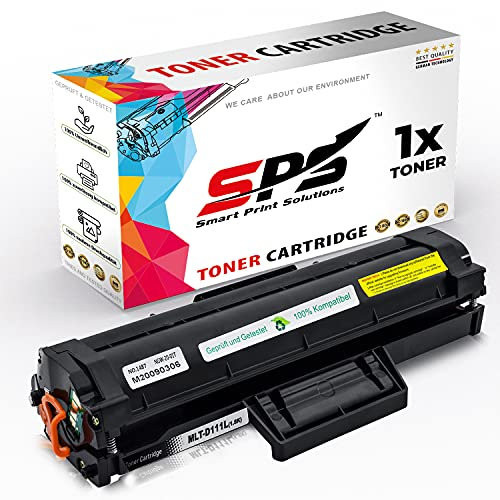 MLT-D111L Toner Kompatibel für Samsung M 2020 | 2020 W | 2020 | 2022 | 2022 W | 2070 | 2070 W | 2070 WS | 2070 F/XEC | 2070 FW | 2078 | 2078 W | 2021 | Schwarz | 1.800 Seiten