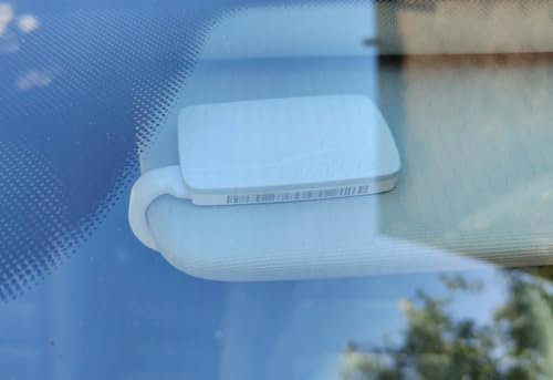Générique Support de Badge de télépéage à Pince (Tous opérateurs).