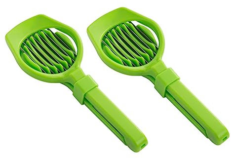 DONFAMDS 2stücke Weißdornschneider Schneidemaschine Verschleißfeste Küchenutensilien Edelstahl Schredder Obst Aufschnittmaschinen Professionelle Haltbare