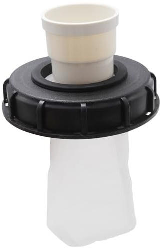 Hoypeyfiy IBC Deckel Filter, Nylonfilter Geeignet für DN 75 bis DN 150 IBC-Behälter zur Regenwasserspeicherung
