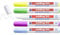 edding 90 Glasboardmarker Set - bunte Farben (hell) - 5 Glasboard Stifte - Rundspitze 2-3 mm - Fensterstift abwaschbar - zum Schreiben auf Glasoberflächen wie Fenster, Glasboards - trocken abwischbar