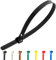 Gocableties 100 Pack of 200mm x 7.6mm Reusable Cable Ties, Heavy Duty Black Releasable Cable Ties, 12 Premium Tie Wraps, Strong Nylon Zip Ties