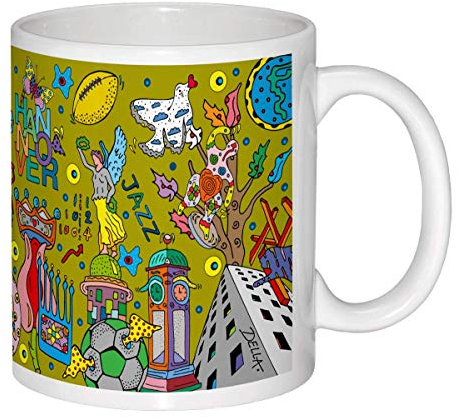 Becher Della Hannover 4 Pop-Art