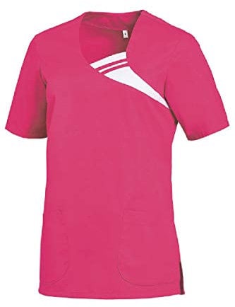 Leiber Damen Kasack Schlupfkjacke halbarm (XS, Fuchsia)