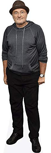 Phil Collins (Casual) Pappaufsteller lebensgross