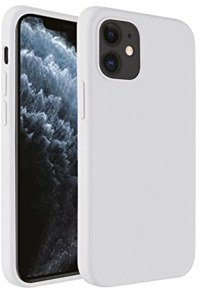 Vivanco HCVVIPH12G Backcover Apple iPhone 12 Mini Grau Induktives Laden, Stoßfest, Wasserabweisend