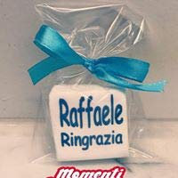 MARSHMALLOW PERSONALIZZATO CON FIOCCO