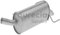 HELLA 8LD 366 030-821 Endschalldämpfer - Easy2Fit Kit - hinten - einteilig - Set mit Anbauteilen