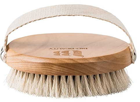 Trockenbürste VEGAN | 100% Naturborsten Sisal