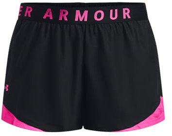 Under Armour Femme UA Play Up Shorts 3.0, Short de sport ample pour femme avec ourlet arrondi flatteur, short pour femme respirant