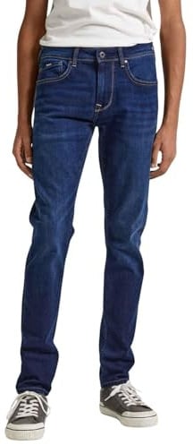 Pepe Jeans Herren Jeans Finsbury - Skinny Fit - Blau -Blue Denim W30-W40 Stretch