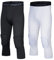 HULG Pantalones Acolchados con Rodilleras Pantalones De Compresión Capri 3/4 para Baloncesto Fútbol Béisbol Tallas para Jóvenes Y Adultos (combination-01,XS)