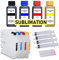 Inkpro - Nachfüllbare Tintenpatronen kompatibel mit Ricoh GC-41 + 4 x 100 ml SUBLIMATIONSTINTE für Aficio SG 3100, SG 3110, SG 3120, SG 7100