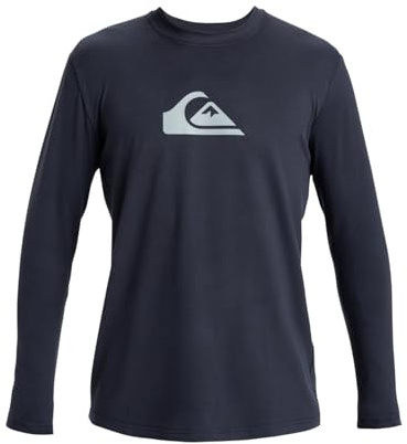 Quiksilver Everyday Surf - Langärmliges Surf-T-Shirt mit UPF 50 für Männer Schwarz