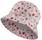 Sterntaler Babyhut Erdbeeren - Sonnenhut mit Größenregulierungsband aus Baumwolle - Schirmmütze bietet optimalen Sonnenschutz - ecru, 49