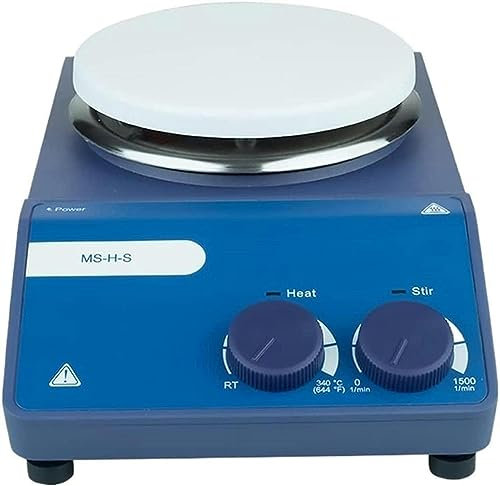 XENITE Digital Magnetic Hot Plate Stirrer MS-H-S Hotplate Magnetic Stirrer Heating Temperature Up To 340°C With LED Display