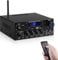 Audio-Verstärker für Zuhause, KS-33BT 2-Kanal Bluetooth5.0 HiFi-Verstärker, RMS 60W X 2 Max 400W X 2 Stereo-Verstärker Empfänger W/Echo, USB/SD/AUX/BT.C/FM Mikrofon für Heimkino, Auto, Party, Karaoke