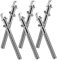 OFFSCH 6 Stück Trommelschrauben Schraubstangen Standard Snare Drum Lug Schrauben Drum Tight Spannstangen Snare Drum Spannstöcke Snare Drum Spannlasche Schrauben Jazz Schrauben Drum Hardware Snare Drum