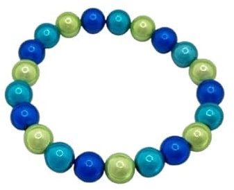 Armband Miracle Beads Blau Grün Petrol (A72)