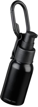 Orbitkey Clip-on Refillable Bottle 50ml - Black