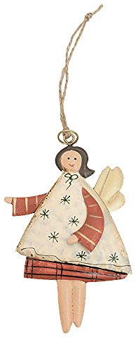 TianWlio Weihnachtsbaum Anhänger Weihnachtsanhänger Deko Geschenke Retro Party Home Hanging Ornament Decor Anhänger Weihnachten Decor Home Decor Weihnachtsanhänger Dekoration (White One Size)