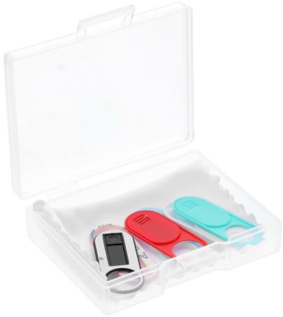 Housoutil 6pièces Cache Webcam Slide Protection Vie Privée pour Ordinateur Portable Et Tablette Adhésif Design Unique Bloqueurs Webcam Sécurité Numérique