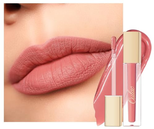 Oulac Flüssiger Lippenstift Matte | Langanhaltender & Kussechter Lippenstife | Rosa Wasserdicht Lip Colour| Cremige vegane Textur | Intensive Pigmentierung | Lippen Make-up 4.5m,M31 Paradise Kiss