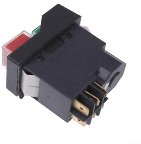 Interruttore a pulsante per sega da tavolo, numero di parte 089240028147 per modelli RTS08, RTS12, RTS23, interruttore di ricambio per seghe da banco