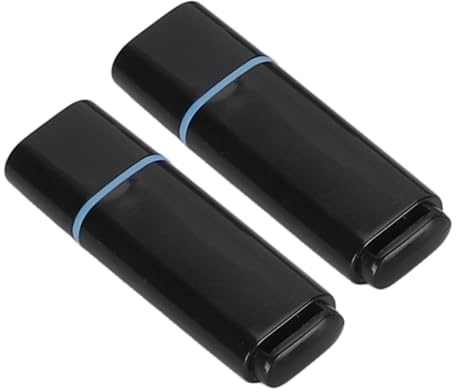 Bediffer VR Wireless USB Dongle Receiver Firmware für Valve Index Vive Controller Tracker, Plug and Play für SteamVR App, 2 Stück mit Verlängerungskabel für den Außenbereich (Schwarz)