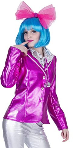 Disco Fever Jacke für Damen - Pink Gr. 44/46