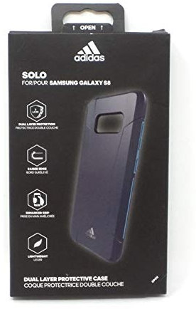 adidas Solo Case Dual Layer Protection for Smasung Galaxy S8 Navy Blue