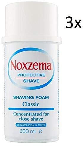 Noxzema Schiuma da Barba Rasierschaum Classic 300 ml feuchtigkeitsspendend