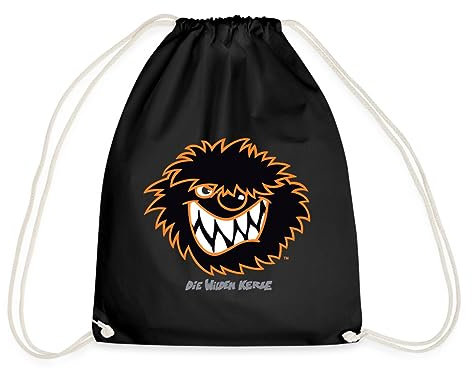 Spreadshirt Die Wilden Kerle Kerl Porträt Turnbeutel, One size, Schwarz