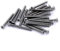 Lot de 20 vis à métaux à tête fraisée TX M2,5 (2,5 mm x 25 mm) en acier inoxydable (A2)