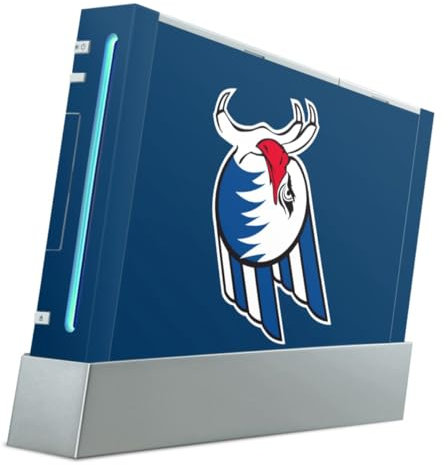 DeinDesign Skin kompatibel mit Nintendo Wii Folie Sticker Eishockey Logo Adler Mannheim