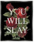 Stupell Industries You Will Slay Chic Red Roses Glam Phrase, Design von Lil' Rue