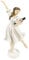 Clayre & Eef Ballerina Bianca con Schiaccianoci Art 6PR4818 EF