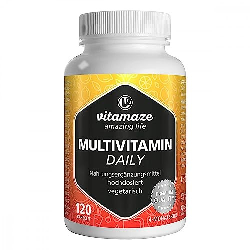 Multivitamin Daily ohne Jod vegetarisch Kapseln 120 stk