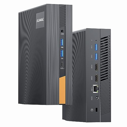 ACEMAGIC Mini PC, Ιntel Core i7 11800H (8C/16T, Fino 4,6 GHz), 16 GB DDR4 512 GB SSD Micro Desktop Computer