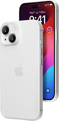 memumi 0.3mm Ultra Slim Case for iPhone 15 Plus 6.7'', Matte Finish Case with Full Camera Protection, Anti-Scratch and Fingerprint Resistant Cover, Support Wireless Charging