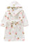 Generisch Bademantel Mädchen 140, Weicher Baumwolle mit Reißverschluss, Fleece, Unisex Kinderbademantel Poncho Handtuch mit Kapuze, Groß