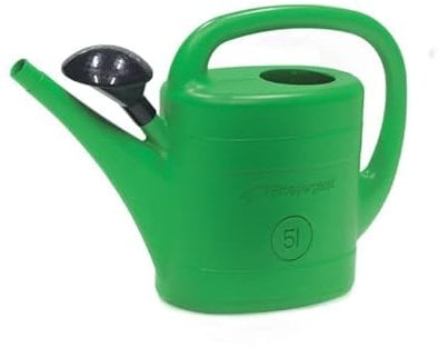 B2C Lightweight Plastic Watering Can Garden Plants Indoor Outdoor Rose Head Sprinkler 3 5 8 10 14 Litre (5 Litres)