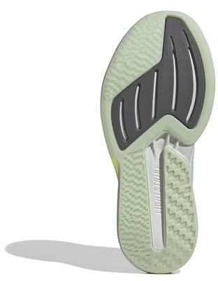 adidas Women's Duramo Speed 2 Running Shoes, Crystal Jade/Zero met./hi-res Yellow, 3.5 UK