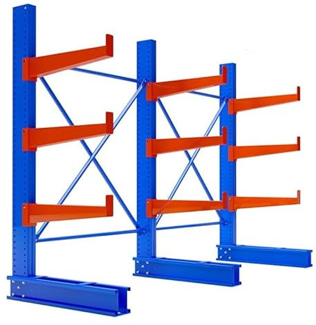 Bayram Étagère principale pour palettes - 2 m de haut x 2,9 m de large x 0,9 m de profondeur - Charge maximale : 500 kg par bras - Pour charges lourdes
