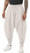 AITFINEISM Männer Haremshose Bequeme Elastische Taille Hosen Mode Einfarbig Casual Yoga Hippies Hosen (Beige 1,S)