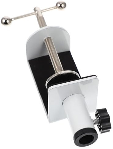 TOGEVAL Lampe Mit Klemme Befestigungstablette Schreibtischhalterung Einstellbare Klemme Für Tischmontage Haushaltsbedarf Kleine Klemmen Tischmontageklemmen
